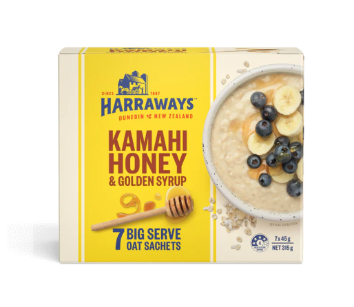 Harraways oat sachets