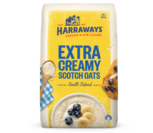 Harraways extra creamy scotch oats