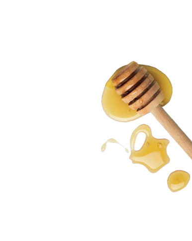 Harraways honey and spoon image