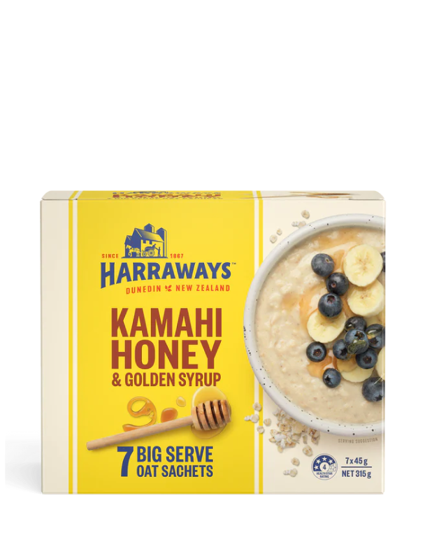 Harraways kamahi honey satchet image